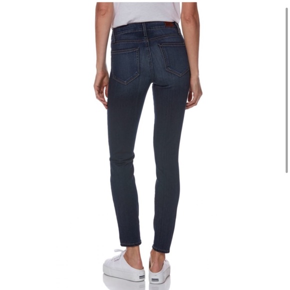 PAIGE Dark Blue Skinny Jeans - Picture 2 of 4